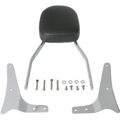 Square Sissy Bar Kit Chrome