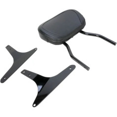 Round Sissy Bar Black