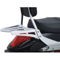 Sissy Bar Mounted Luggage Rack Black