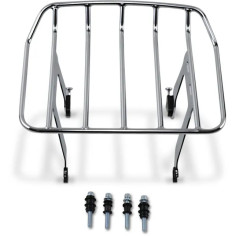 Big Ass Detachable Solo Luggage Rack Silver