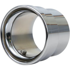 Billet Exhaust Tip Silver