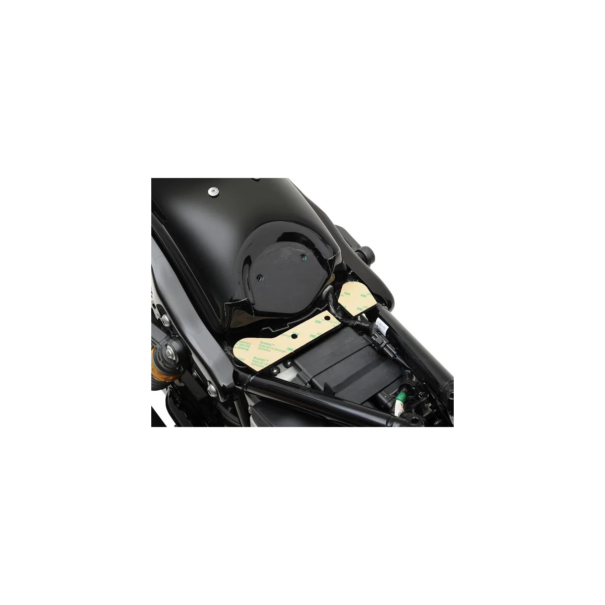 Spring Solo Seat Mount Kit Black
