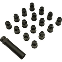 Splined Lug Nuts Black