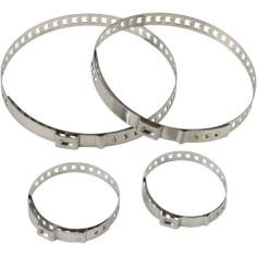 Cv Boot Clamp Silver