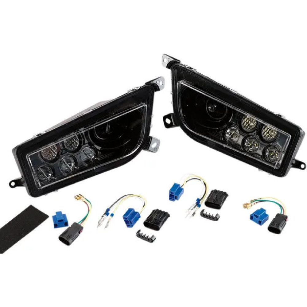 Led Headlight For Utv Black