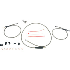 Stainless Steel Braided Clutch Line Chrome