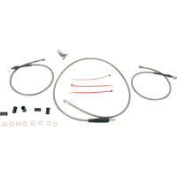 Stainless Steel Braided Clutch Line Chrome
