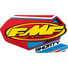 Fmf Exhaust Replacement Decal Blue, Red, White, Yellow
