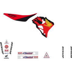 Graphics Kit Black, Red, White