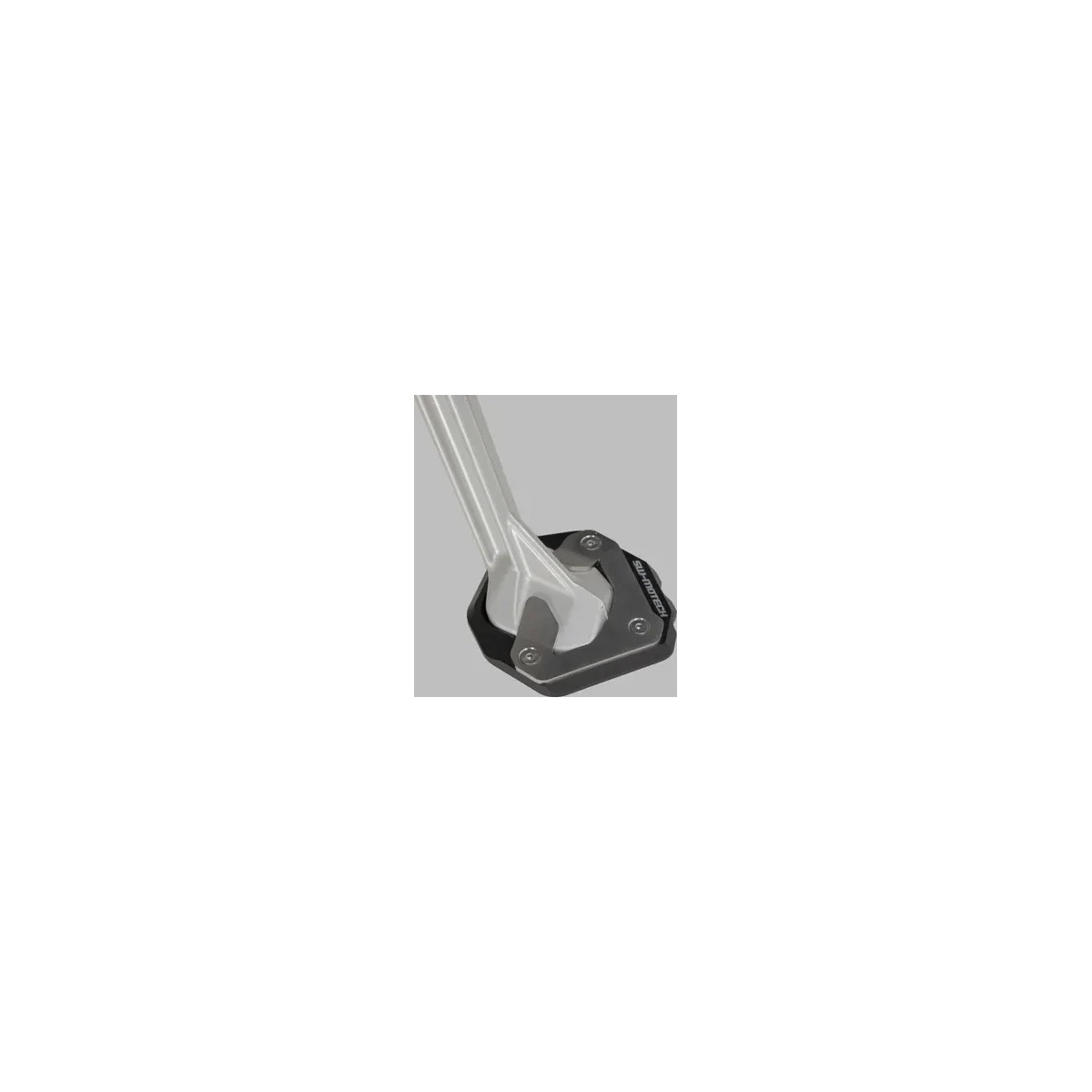 Sidestand Foot Extension Black, Silver