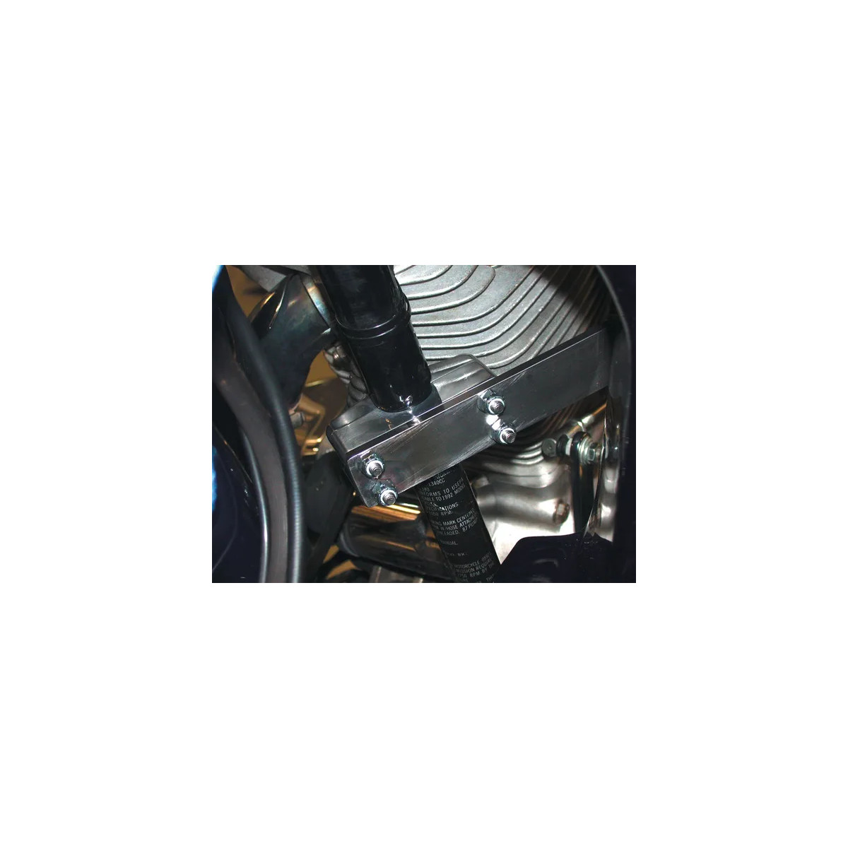 Universal Frame Tube Mount Chrome
