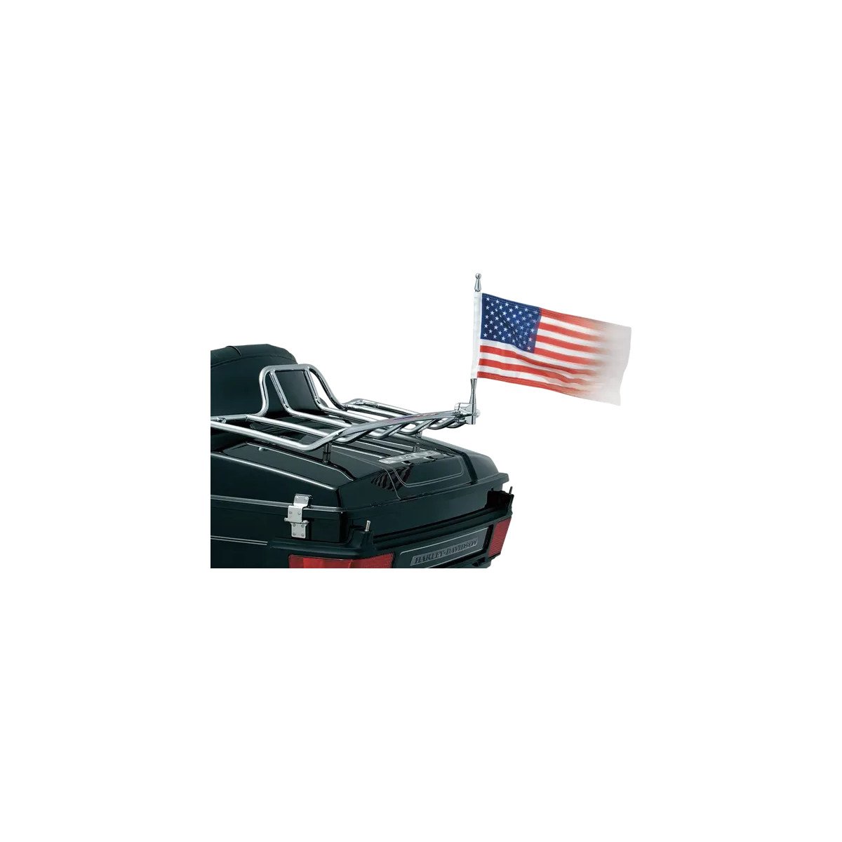 Vertical Mount Flags Chrome