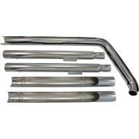 Bad Hombre Dual Exhaust System Chrome