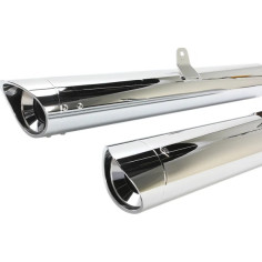 4 Slip-on Mufflers Chrome