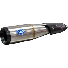 Grand National Slip-on Mufflers Black, Natural