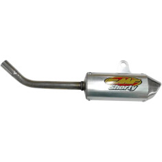 Powercore 2 Shorty Slip-on Muffler Silver