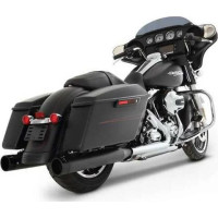 4 Muffler Slip-on Duals For Touring Black