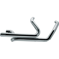 Headpipes Chr Flt 17-19 Silver