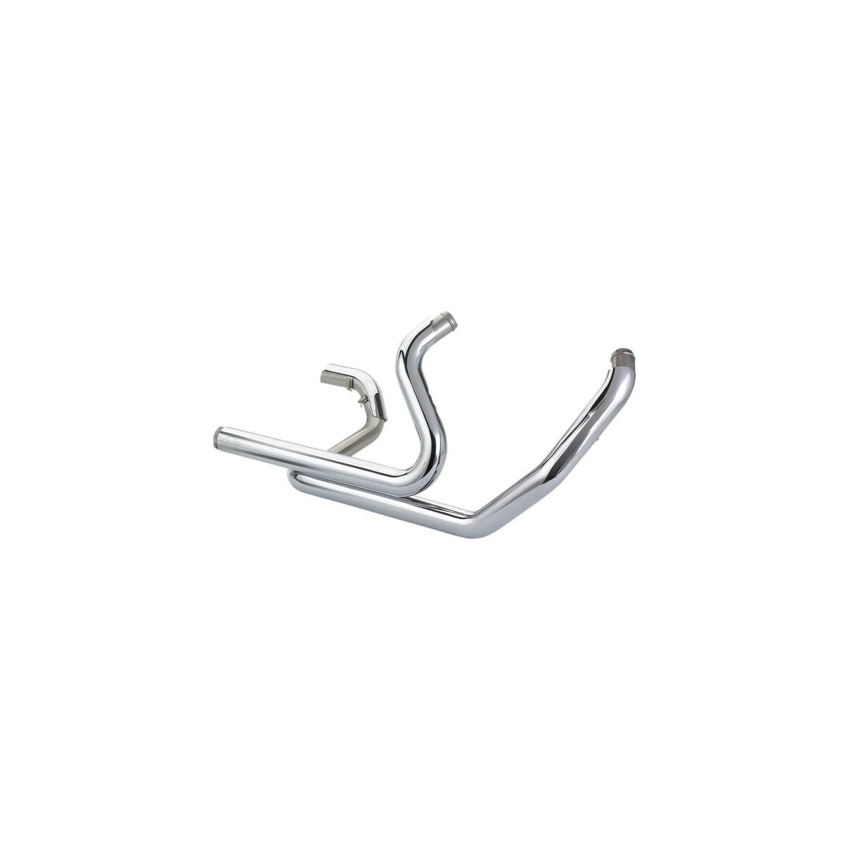 Headpipes Chr Flt 17-19 Silver