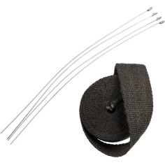 Exhaust Heat Wrap Kit Black