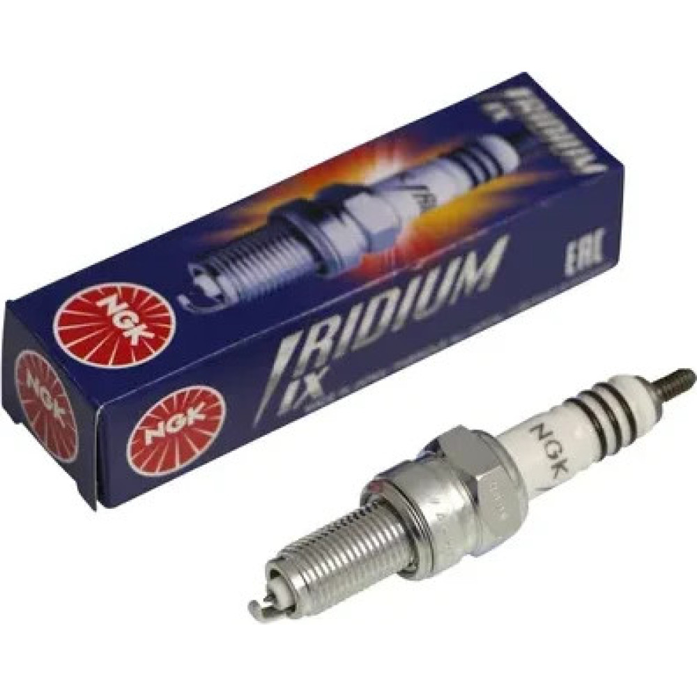 Iridium Ix Spark Plug Silver, White