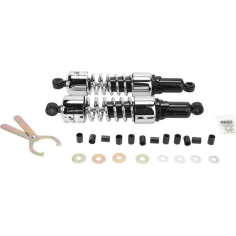 412 Series Cruiser Shocks Black, Chrome