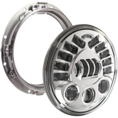 7 Led Adaptive 2 Headlight Chrome