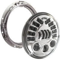 7 Led Adaptive 2 Headlight Chrome