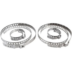 Cv Boot Pinch Clamp Kit Silver