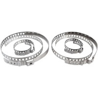 Cv Boot Pinch Clamp Kit Silver