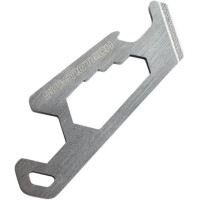 Multi Tool Keychain Silver