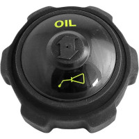Oil Cap Black, Yellow