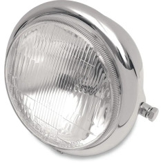 14,5 Cm 5-3-4 Headlight Assembly Chrome