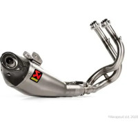 Racing Line Full Exhaust System Street Silver, Black