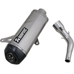 Stainless Steel Slip-on Line Scooter Muffler Raw