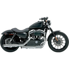 3 Slashcut Slip-on Mufflers Chrome