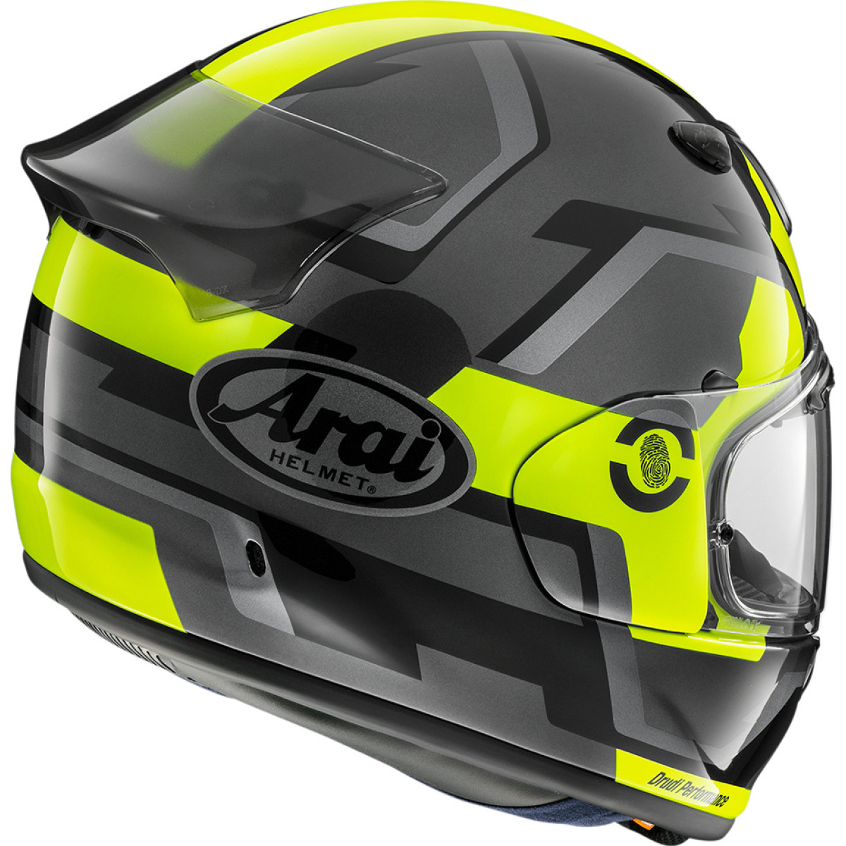 Casca integrala Arai QUANTIC Face Fluor Yellow - BikerShop.ro