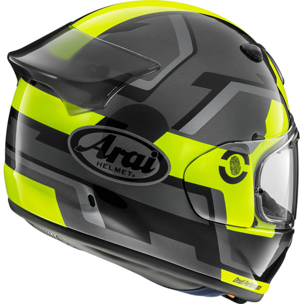 Casca integrala Arai QUANTIC Face Fluor Yellow - BikerShop.ro