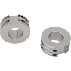 Chrome Axle Adjuster Spacer Silver