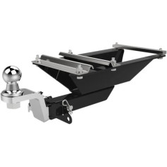Receiver Trailer Hitch For Hd Freewheeler Trike Black