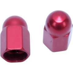 Custom Valve Stem Cap Red, Anodized