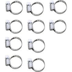 Stainless Steel Mini-clamps Silver