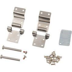 Tour-pak Hardware Hinge Kit Silver