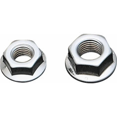 Flange Nuts Silver