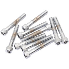 Replacement Fine Thread Socket-head Bolts Silver