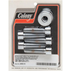 Rotor, Sprocket And Belt Mounting Hardware Kit Silver
