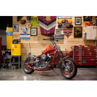 1 Whiskey Throttle Assembly Silver