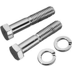 Custom Handlebar And Riser Mounting Bolts Silver