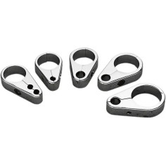 Die-cast Cable Clamp Silver