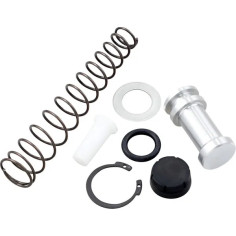 Rear Brake Master Cylinder Rebuild Kit Black, Silver